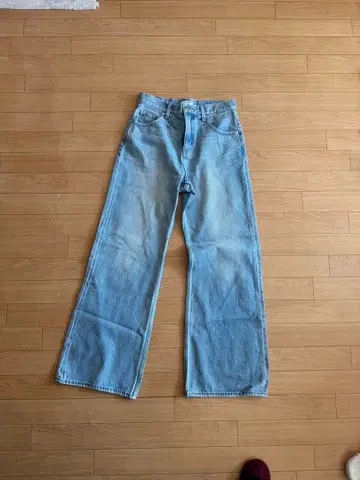 SLY JEANS 스트레이트 데님 라이트 블루