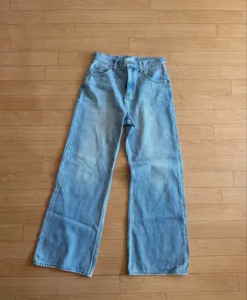 SLY JEANS 스트레이트 데님 라이트 블루