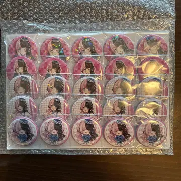 브이스포 퍼시픽 타치바나 히나노 최애 캔뱃지 세트 캔뱃지 25개