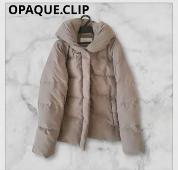 OPAQUE.CLIP 말팔 프리미엄 다운 후데트 다운 자켓 L
