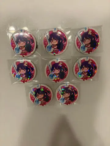최애의 아이 필름 오케스트라 홀로그램 캔뱃지 호시노 아이 8개 세트
