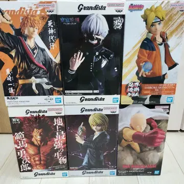 피규어 한마 유지로 크라피카 카네키 켄 쿠로사키 이치고 볼트 사이타마