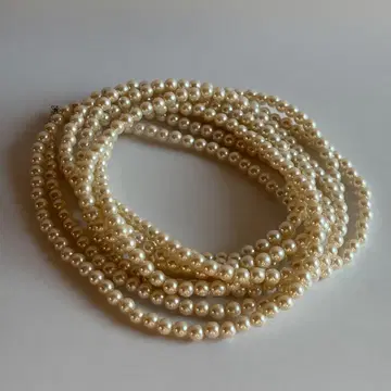 초롱 펄 목걸이 3m