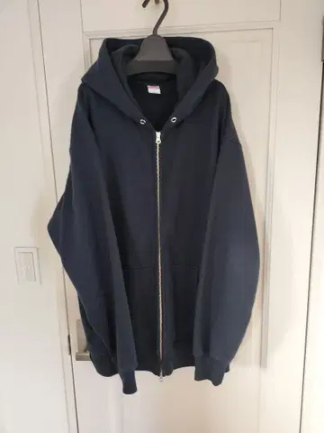 United Athle 12.7oz 풀 집업 후드티 XXL 네이비