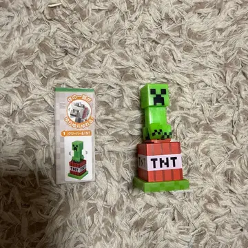 마인크래프트 Minecraft 크리퍼 TNT 피규어