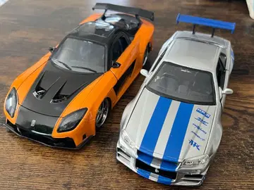 와일드 스피드 1/24 스카이라인 RX-7 Jadatoys 2대 세트