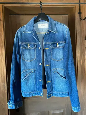 저널 스탠다드 데님 자켓 프론트 포켓 부착