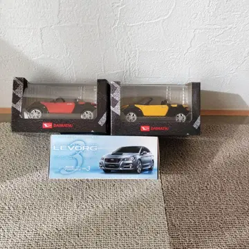 DAIHATSU & SUBARU LEVORG 미니카 세트