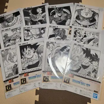 드래곤볼 제일복권 40th 그 두 번째 G상 클리어 파일 묶음 판매