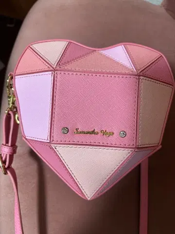 Samantha Thavasa 하트형 숄더백 핑크