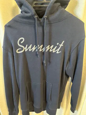 Summit 후드티 L 사이즈 네이비