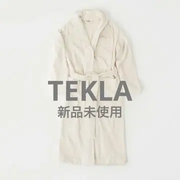 [ 미사용 새상품 ] TEKLA 목욕 가운 아이보리 화이트