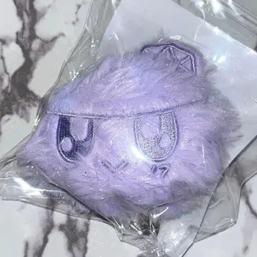 모자 꽁지 러쉬 키링 후쿠오카 FUKUOKA 보라색 키링