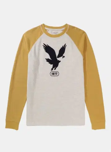 아메리칸 이글 와플 니트 긴팔 티셔츠