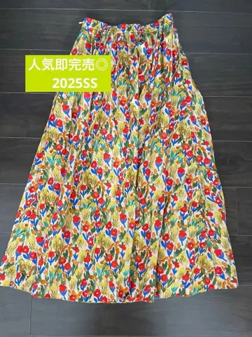 2025SS IENA B. Deveaux 플레어 스커트