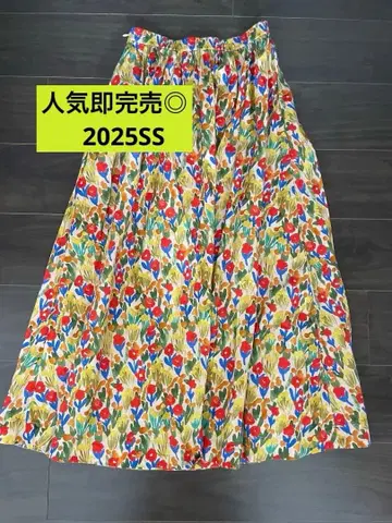 2025SS IENA B. Deveaux 플레어 스커트