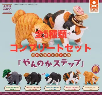나무 조각 작가 히토미코의 [얀노카 스텝] 전 5종 컴플리트 세트