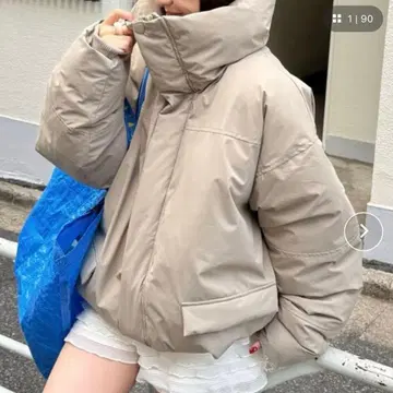 CIAOPANIC 충전솜 해피 자켓 카키