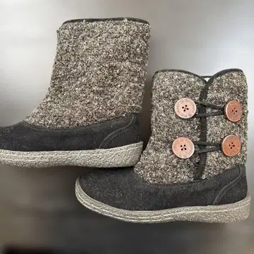 [ 미사용 새상품 ] RIN CLOVER 23.5cm 울 숏부츠 209