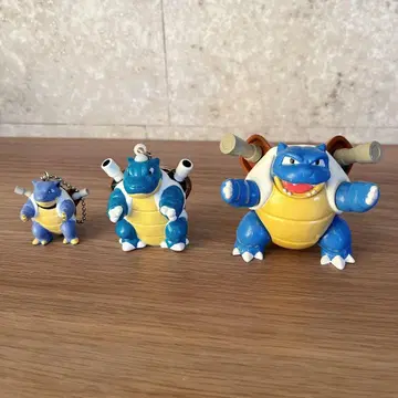 거북왕 피규어 3개 세트 키링 프라이스 당시 물건 레트로