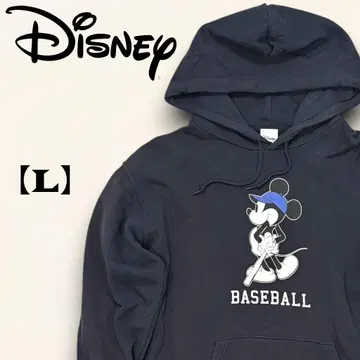미키마우스 베이스볼 컬렉션 요코하마 베이스타즈 콜라보 후드티