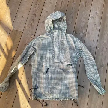 AIGLE 체크 무늬 아노락 자켓