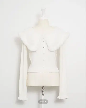 pium 퍼 칼라 마쉬멜로우 니트