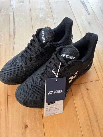 [ 미사용 새상품 ] YONEX 테니스화 블랙 ( 22.0cm )