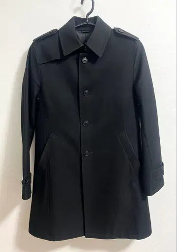 AOKI 블랙 스텐카라 코트 M 사이즈