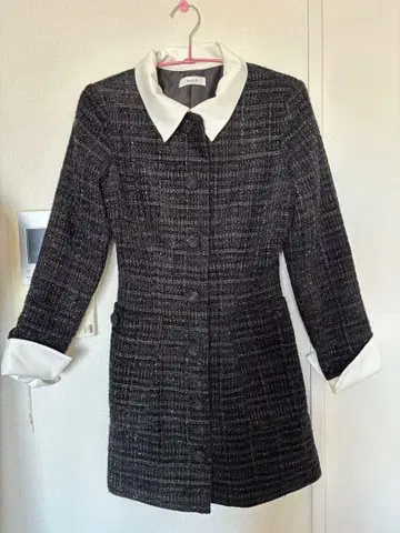 Darich 트위드 원피스 블랙