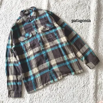 파타고니아 플란넬 셔츠 M 남성용 오가닉 코튼 100