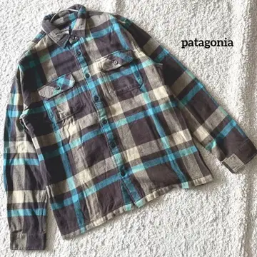 파타고니아 플란넬 셔츠 M 남성용 오가닉 코튼 100