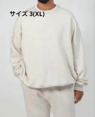 KAJA HEAVY FLEECE PULL OVER SWEAT 사이즈 3