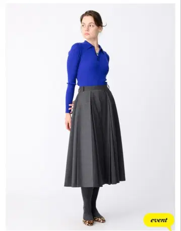 [ 미사용 새상품 ] 론 헤르만 별주 ebure 플리츠 스커트