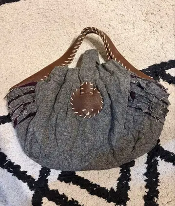 wafflish waffle 핸드백 가죽