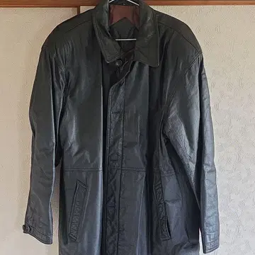 사용감 있음 소가죽 가죽 자켓 L 사이즈 자택 보관품