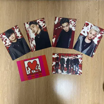 LIVE 회장 한정판 BIGBANG 카드 세트