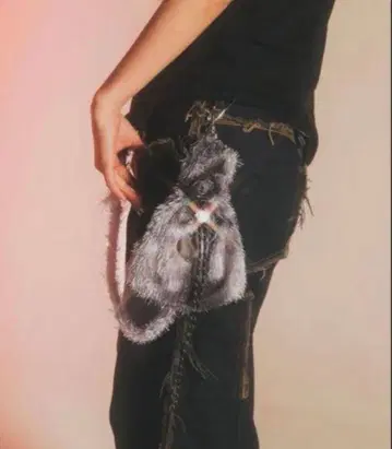 a2o 퍼프 파우치 월렛 체인