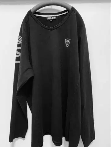 Gladiate 블랙 긴팔 티셔츠 로고