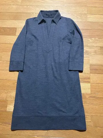 23구 다크 그레이 롱 튜닉 원피스 38