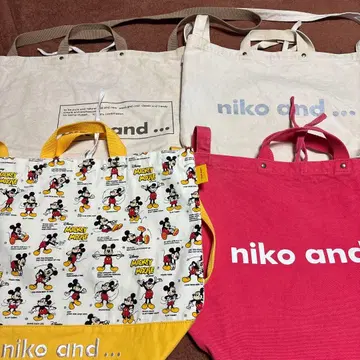 niko and - 토트백 숄더백