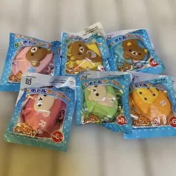 [ 전 6 세트 ] 리락쿠마 캔 & 병따개