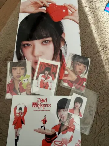 twice 한국 시그 2026 red whisper 세트 정연