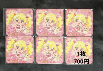 프리큐어 프리티 스토어 특전 코스터 큐어 피치