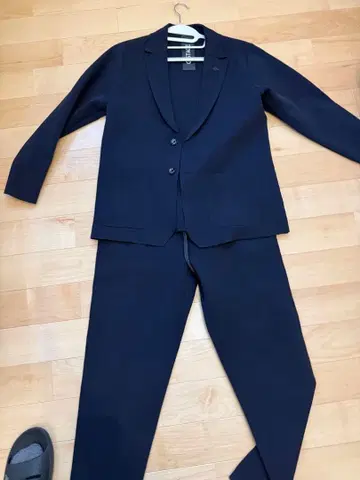 지스테이지 니트 수트 상의 50 하의 48