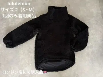 룰루레몬 보아 터틀넥 블랙/사이즈 2