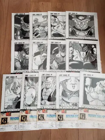 제일복권 드래곤볼 40th 그 두 번째 코믹스 클리어 파일 세트 13종