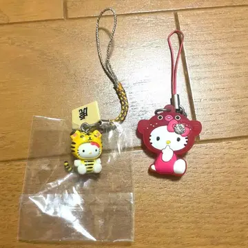 헬로키티 지역 한정 스트랩 호랑이 복어 Hello kitty