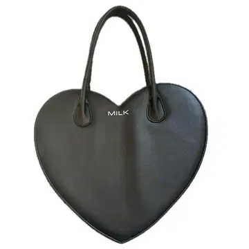 MILK 하트백 블랙 블랙