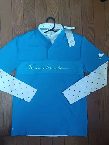 [미사용 새상품] 골프웨어 adidas 긴팔 셔츠와 반팔 셔츠 2세트